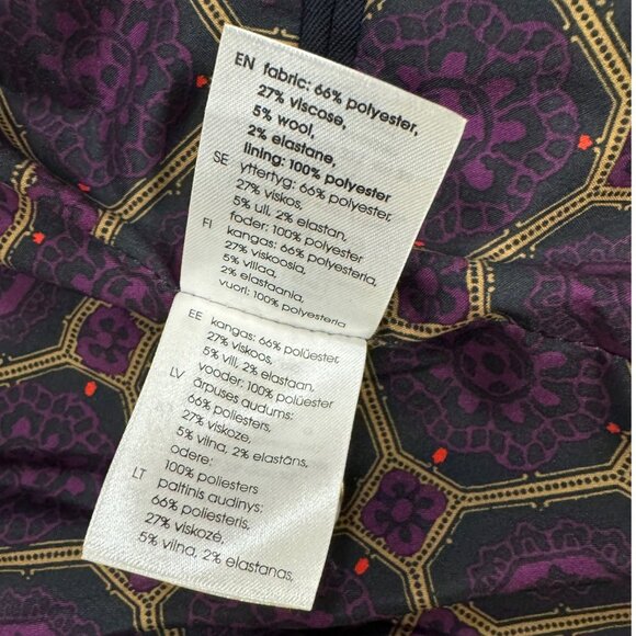 HOLLY & WHYTE by Lindex Navy Blazer Jacket Size 36 - Picture 6 of 12